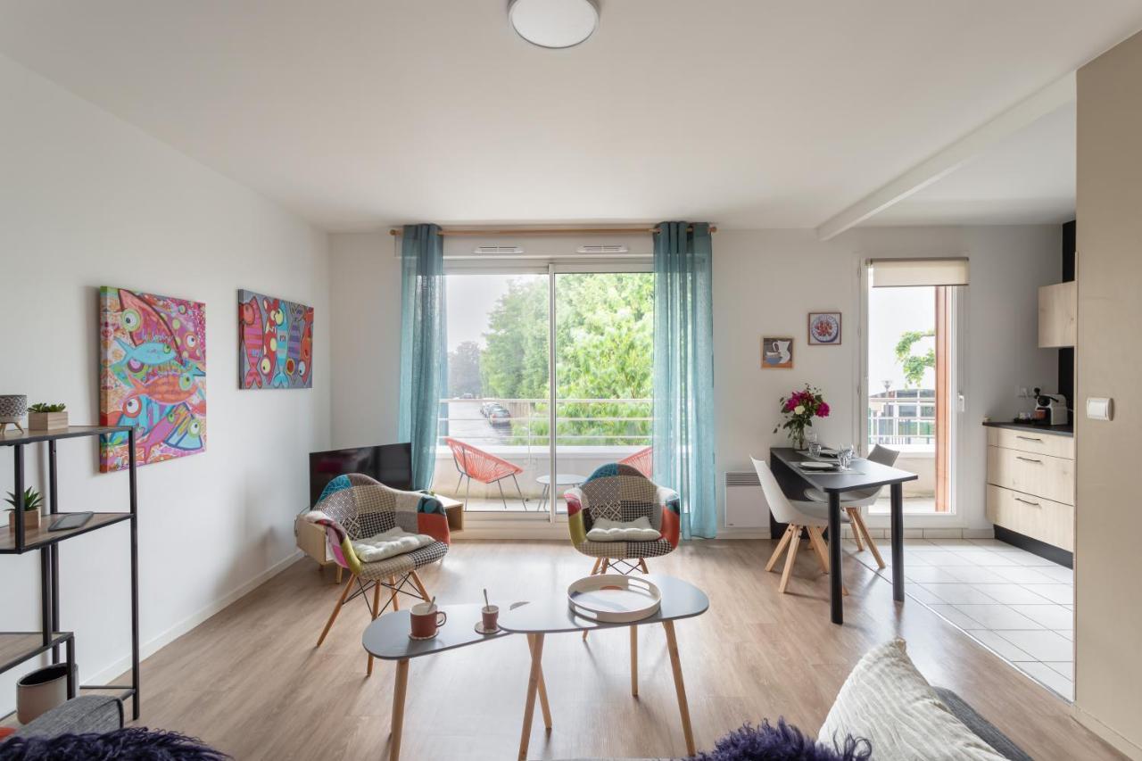 Apartmán Bahibe - Balcon Et Parking Au Calme Proche Gare Rennes Exteriér fotografie