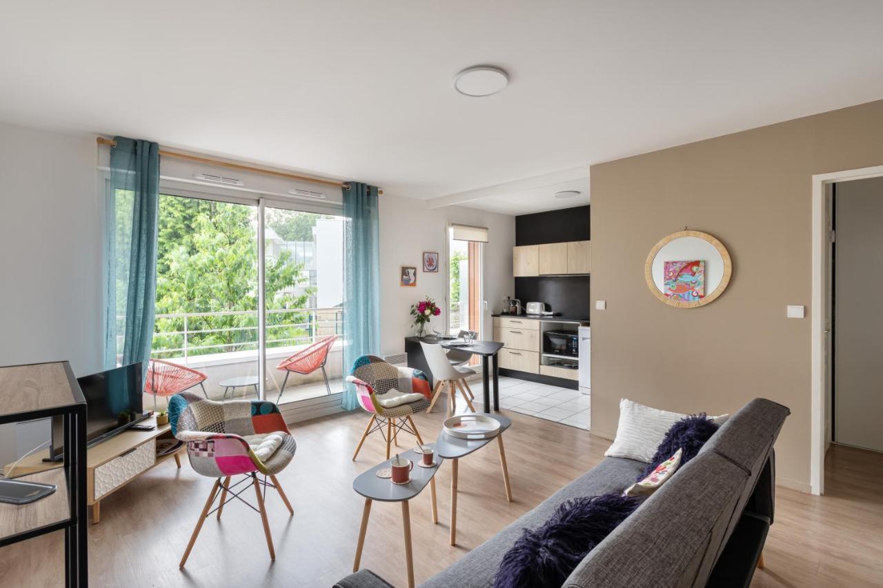 Apartmán Bahibe - Balcon Et Parking Au Calme Proche Gare Rennes Exteriér fotografie